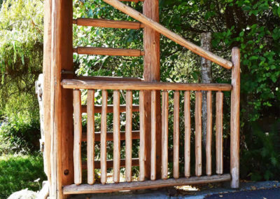 red cedar gate