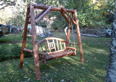 log swing at sue's